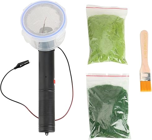 Static Grass Tool For Crafts Static Grass Flocking Applicator - Model Scenery Tool For Hobby & DIY Craft GJ07M O Model Railroad Grasses - Foto 10