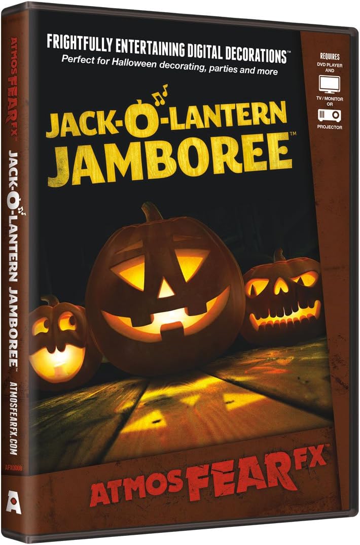 AtmosFX Jack-O'-Lantern Jamboree Digital Decorations