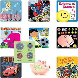 SmileMakers Bank Sticker Sampler Latex Free 975 per Unit