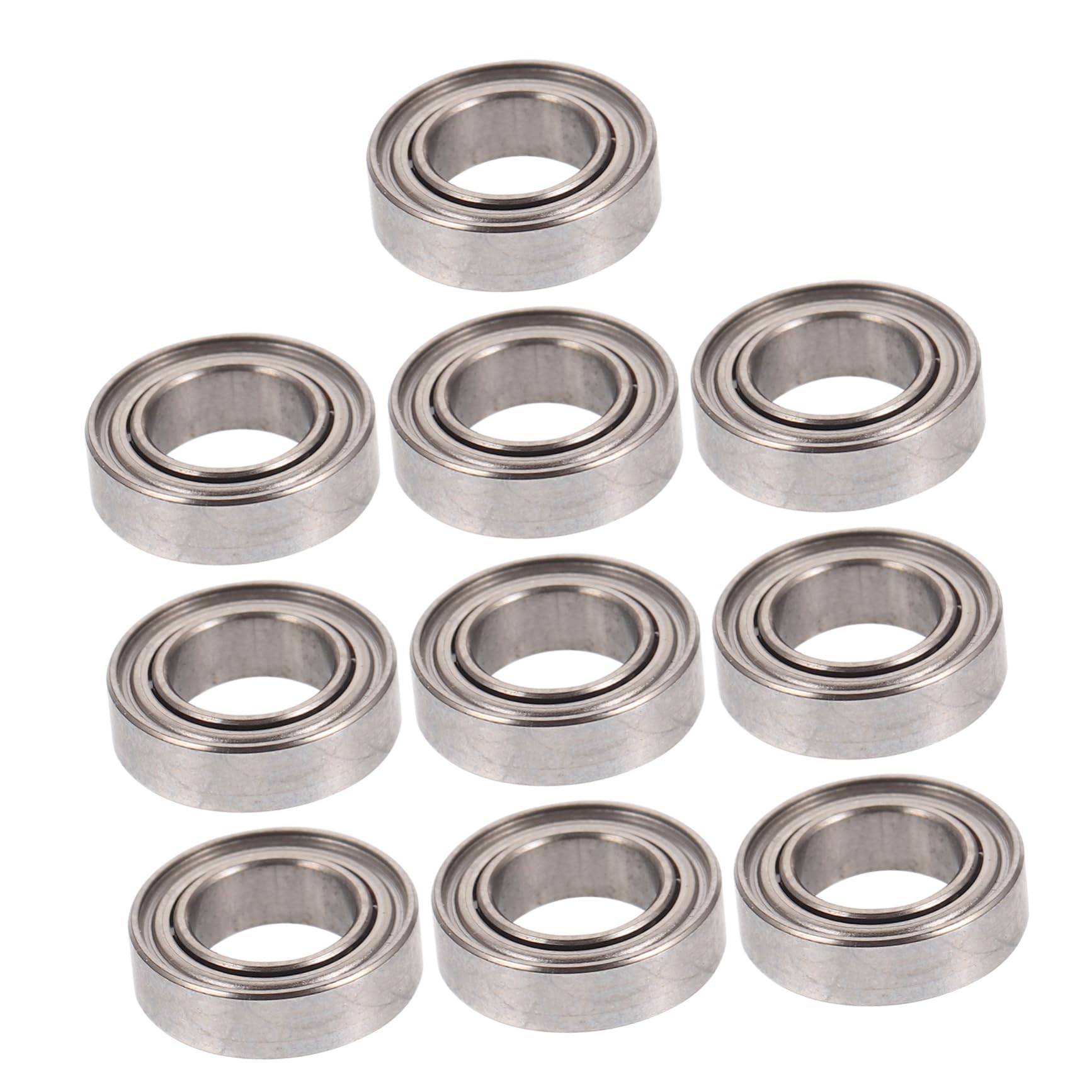 Zerodeko 10Pcs Steel Bearing Replacement Parts for Rc Cars Upgrade Components Compatible with Models Easy to Install and Operate