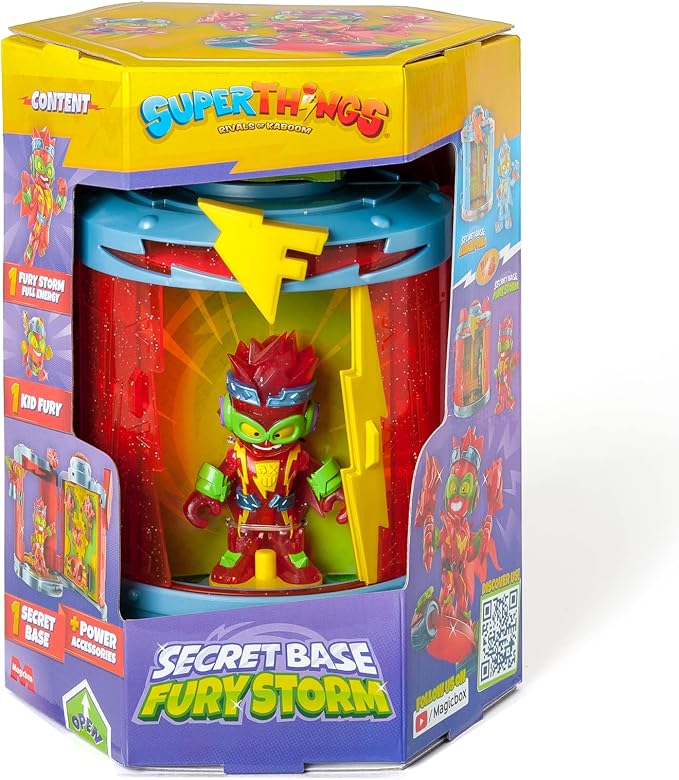 SUPERTHINGS - Fury Storm Secret Base. Secret Chile | Ubuy