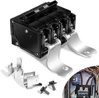 #MBK200 200 Amp 2-Pole Main Breaker Conversion Kit, Compatible with Siemens EQ Load Centers, 120/240 VAC, Overload/Short-Circuit Protection, Replacement Part EQ9685