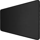 HOMESHOPPER Extra Large Mouse Pad Gaming Mouse Pad, Extended Large Desk mat, Mousepad for Laptop, Mouse Pads for PC Keyboard with Non-Slip Rubber Base Black with Black Border (70 X 30 cm) gallery image