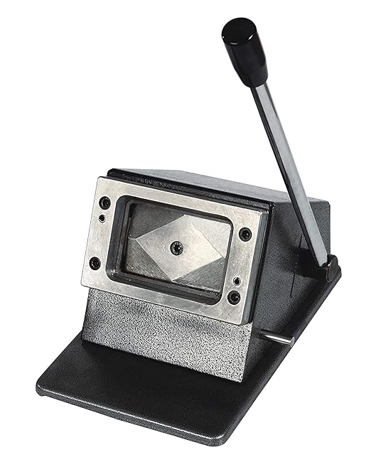 Namibind PVC ID Cutter full Metal body Round Cutter, photo ID card and