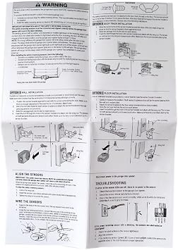 Safety Sensor Eyes for 41A5034 Liftmaster Sears Chamberlain Craftsman Garage Door Opener (2 Kits)
