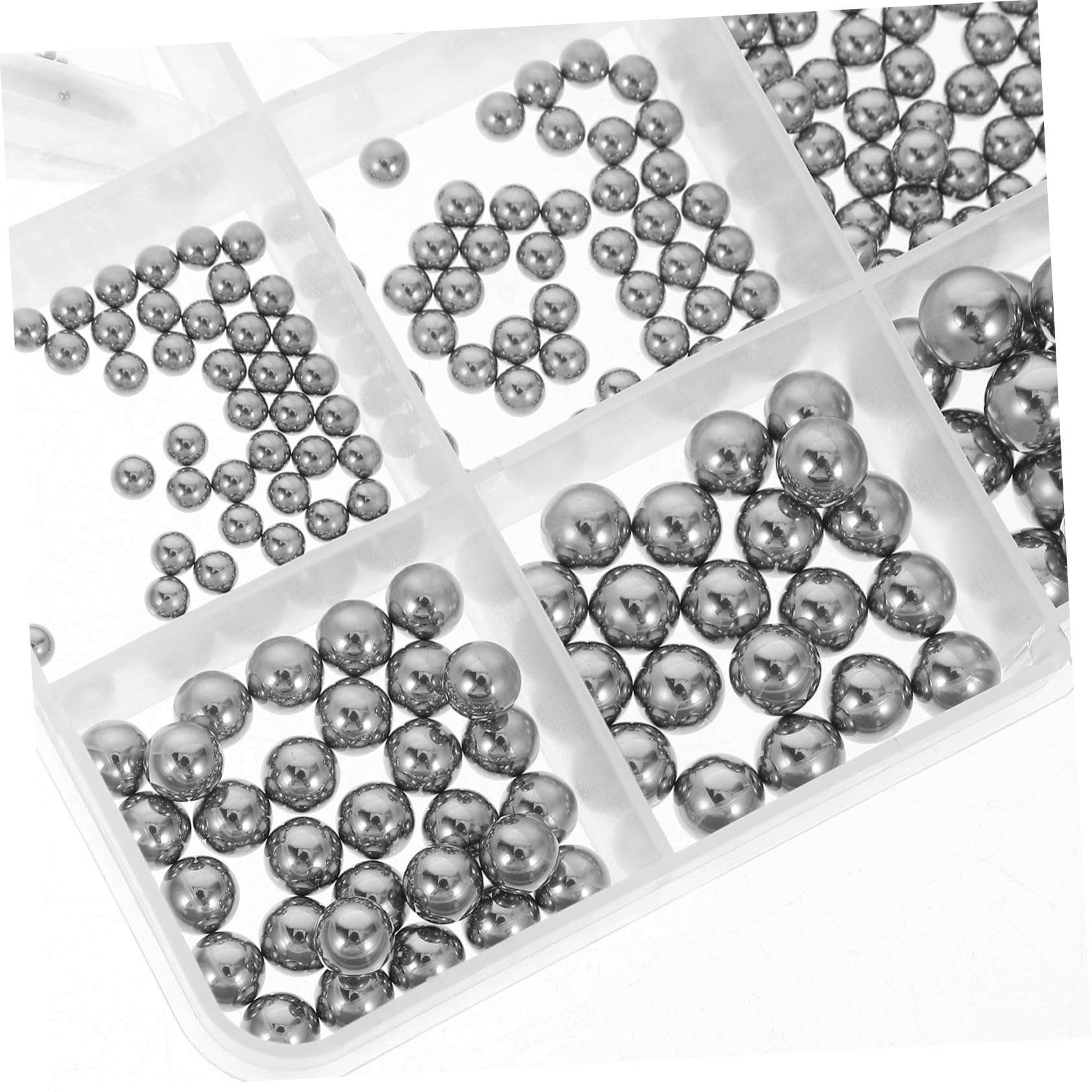 Zerodeko 580pièces Billes Acier Pour Roulements Assortiment Pour Réparation Et Entretien De Vélos Kit De Billes De Roulement à