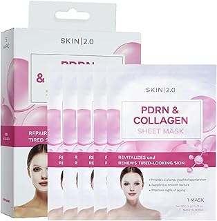 Máscara de hoja PDRN y colágeno