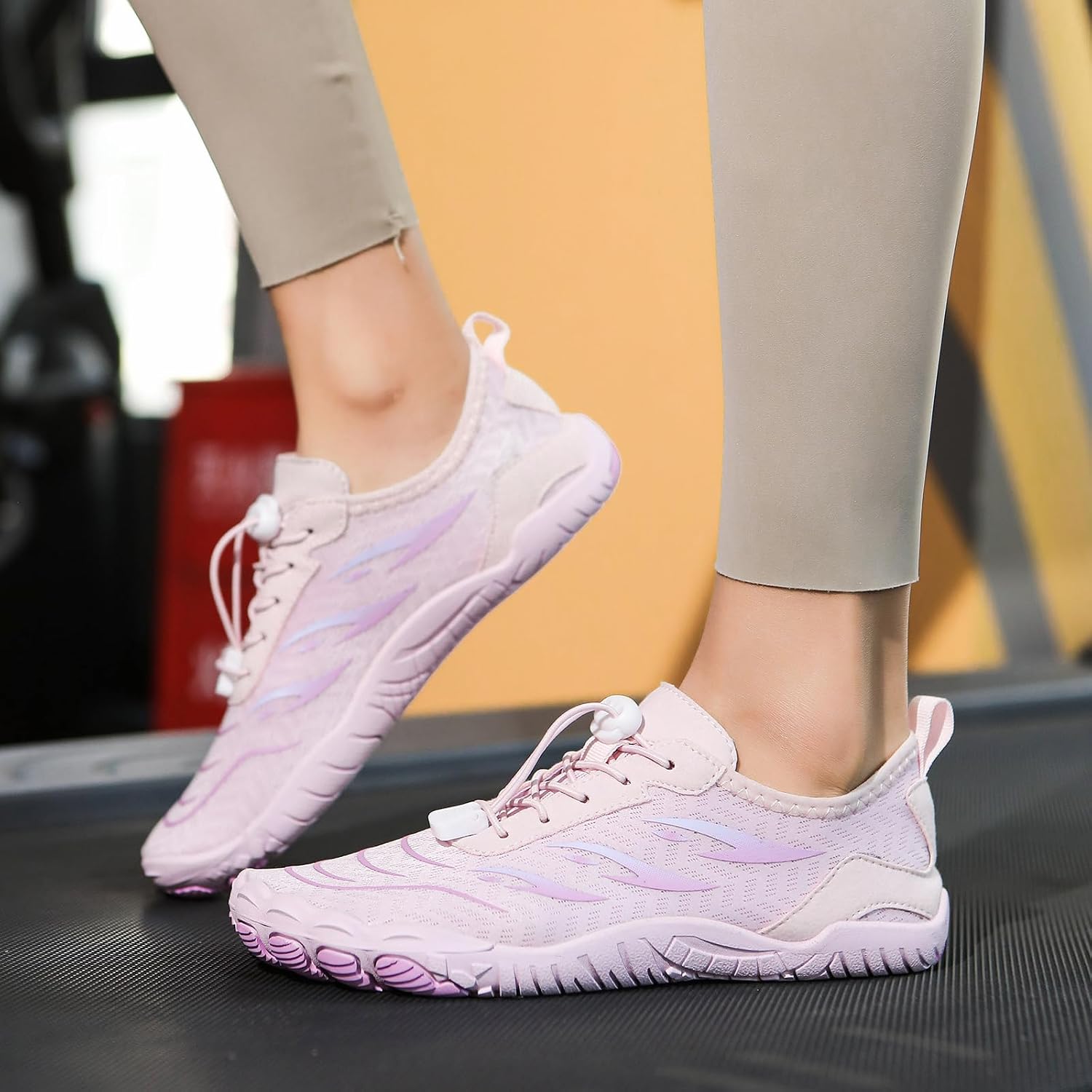 Barefoot Shoes Men Women Anti-Slip Hiking Footwear Comfortable & Non-Slip Barefoot Vitality Shoe Hike Beach Pool Aqua Swim Surf Hiking Running Athletic Water Shoe