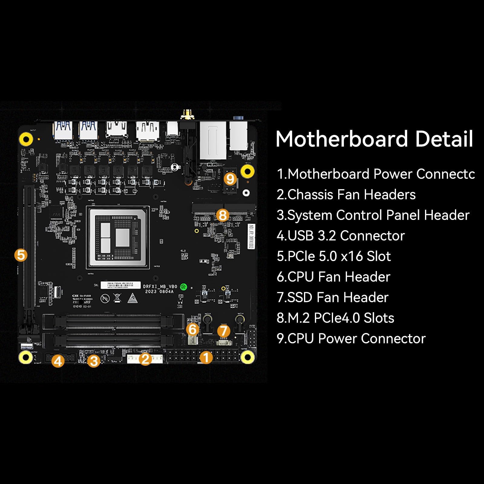CPU momo CPU Amazon.com: MINISFORUM BD795i SE Motherboard AMD Ryzen 9