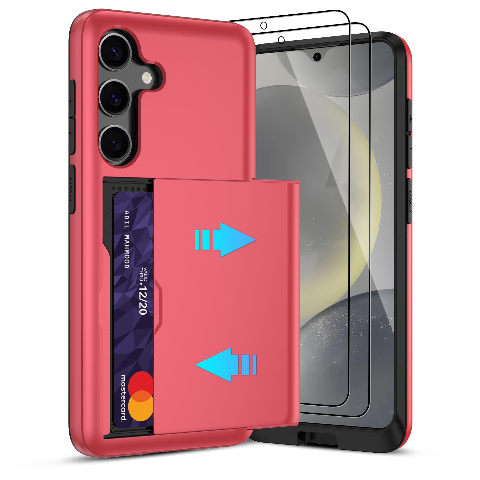 Étui antichoc pour Samsung S25 Pilaru coque double couche robuste - 8