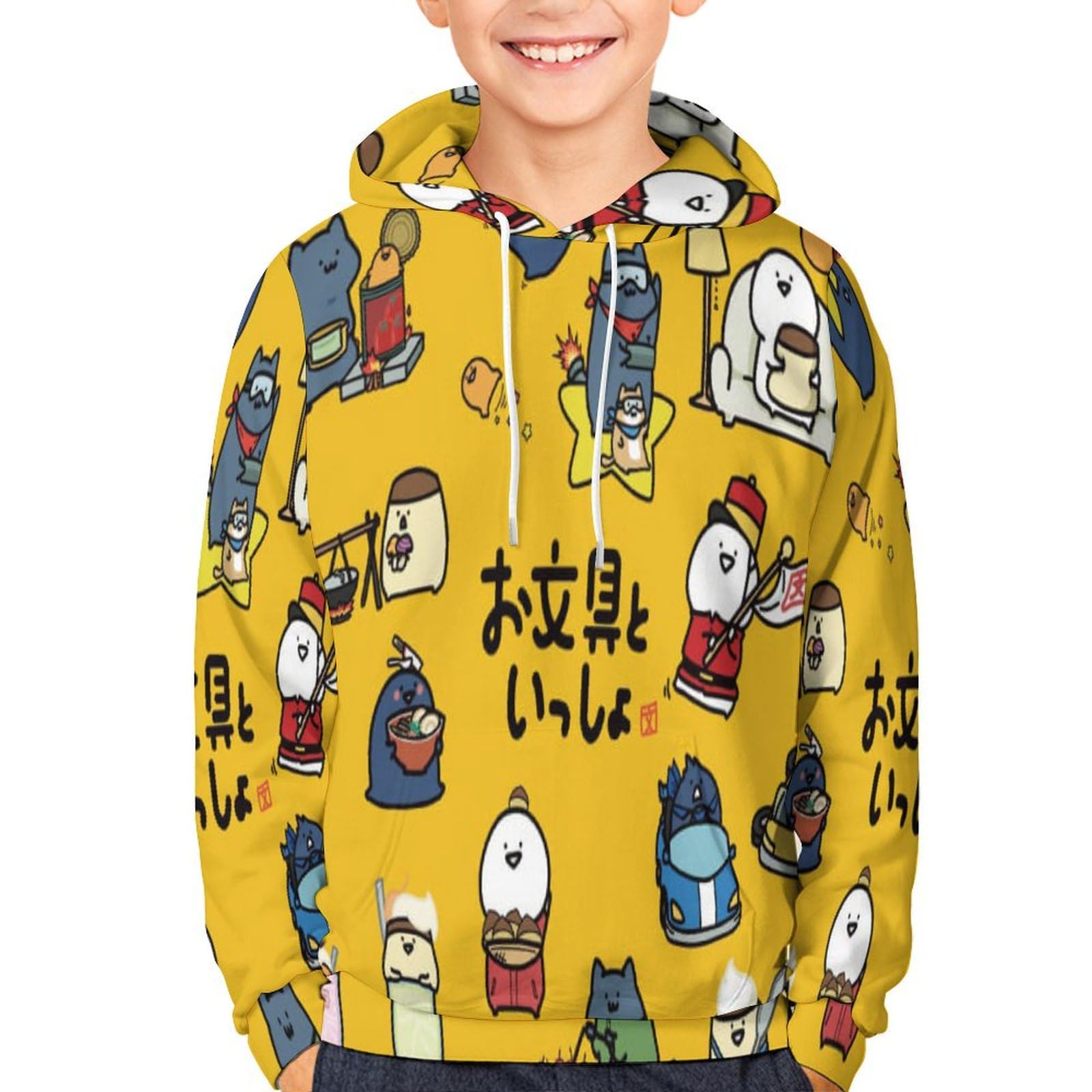 りよしこひも] お文具さん お文-具とい-っしょ パーカー キッズ