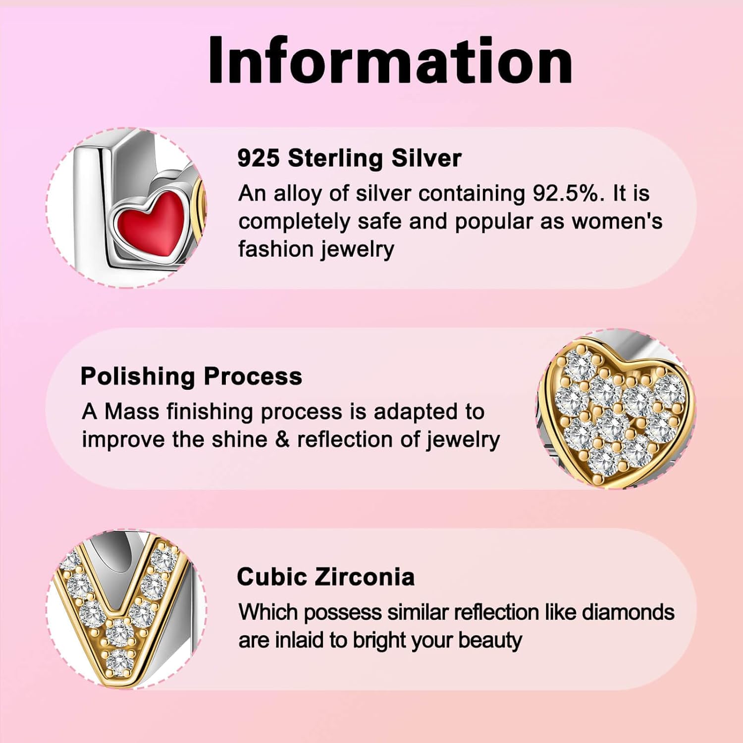 Sun Star Moon Elephant Sunflower Charm for Bracelet Necklace 925 Sterling Silver Charms Happy Birthday Charms for Women Jewelry Gift - Image 5