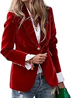 Blazer feminino de veludo para negócios, jaquetas, abotoado, lapela, manga comprida, blazers, trabalho, escritório, agasalhos