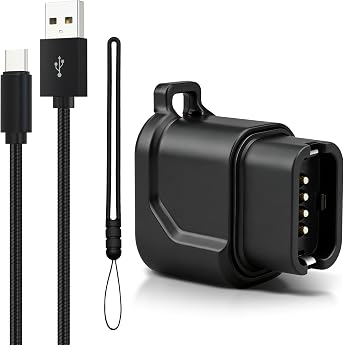 USB-C Charging Adapter Compatible with Shimano Di2 R8170/R8150/R7170/RX825 12-Gang Elektronisches Schaltwerk Ladeger t Typ-C auf 4-Pin Adapter Di2 EC300 USB-C Ladeadapter mit 2m Nylon ladekabel