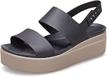 Crocs Brooklyn Arrières basses pour femme, Sandales de plate-forme