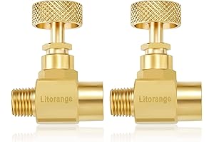 Litorange 1/4 Needle Valve: Unparalleled Flow Control for Demanding Applications