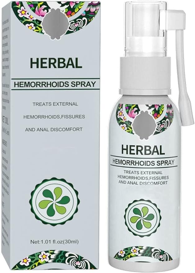 30ml Hemocare Herbal Hemorrhoids Spray, Natural Herbal Hemorrhoids