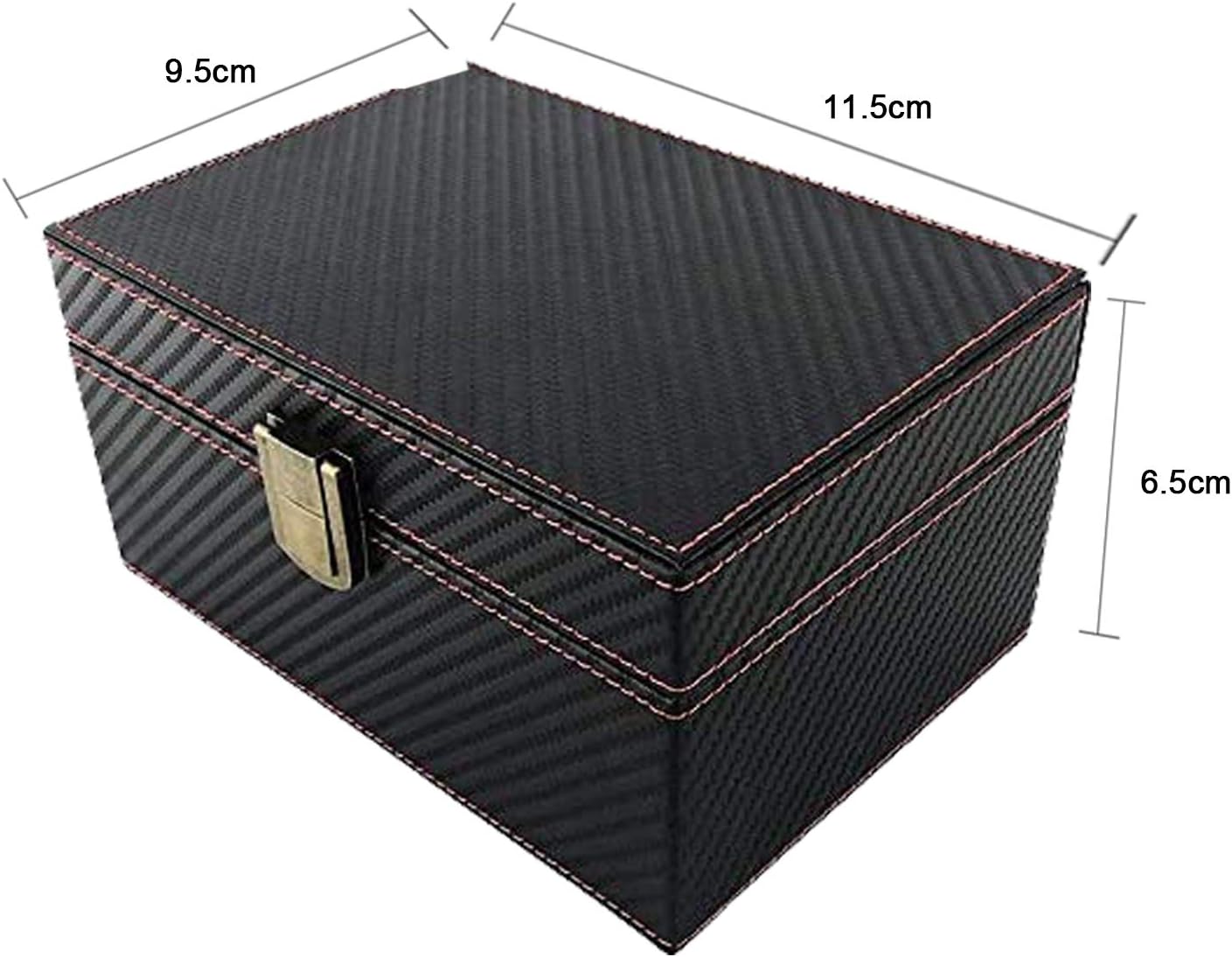 Faraday Box for Car Keys Signal Blocker Box, Carbon Fiber, Small (11.5*9.5*6.5cm)