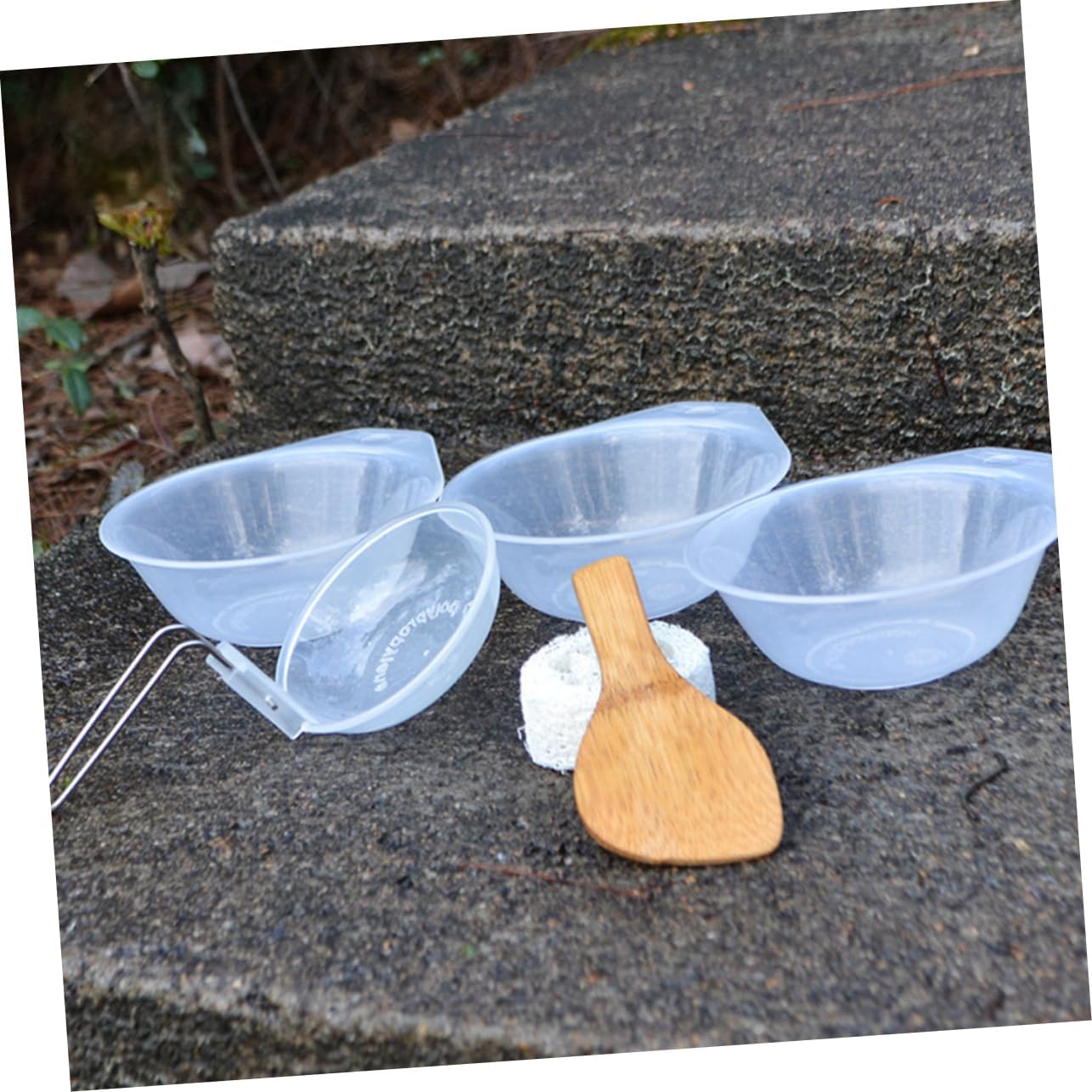 1Set Camping Cookware Set Portable Outdoor Kit for Cooking Lightweight and Durable Pots with Insulated Handles for Picnics and Backpacking