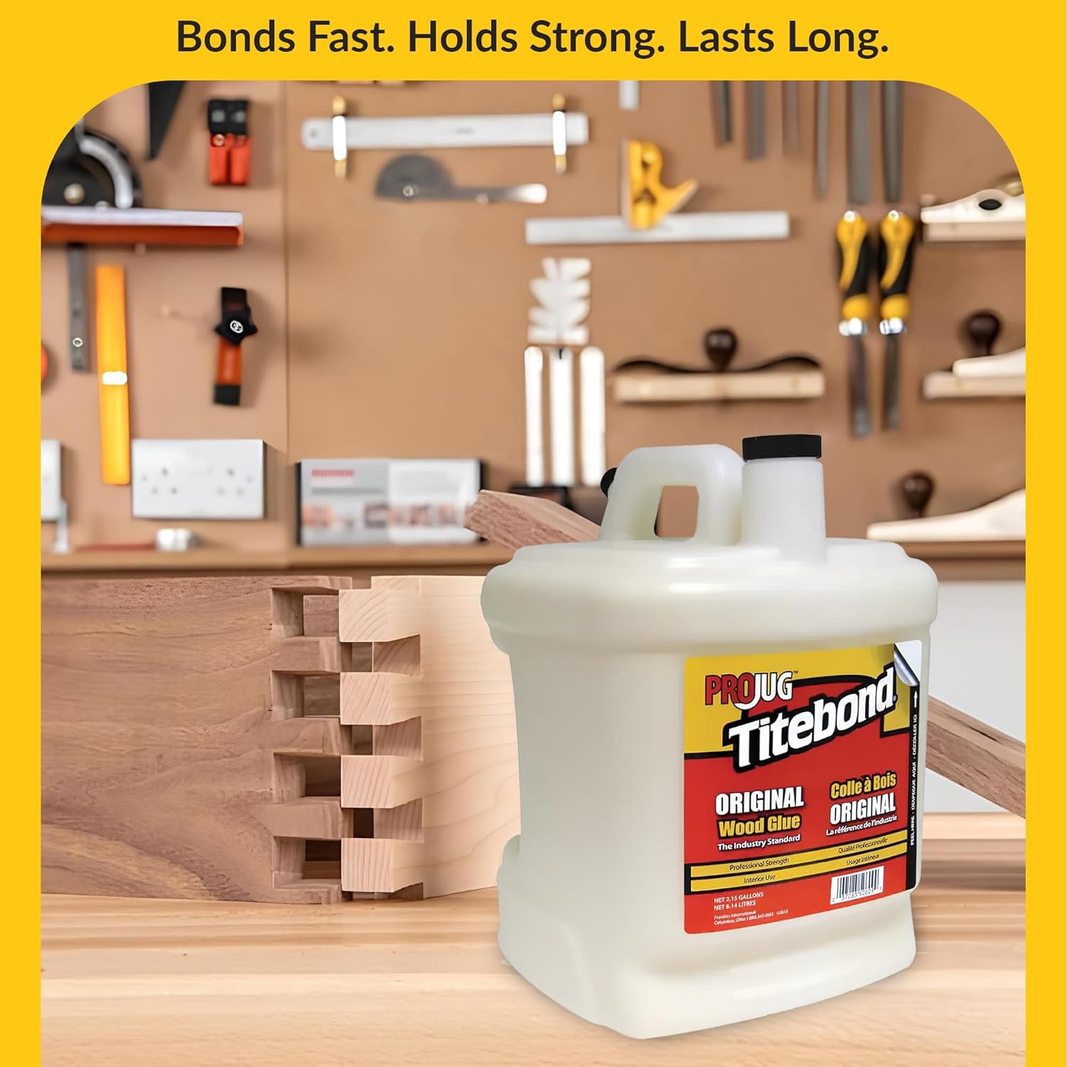 Brixwell QKUT-003 Titebond, Original Wood Glue 2.15 Gallon 2.15 Gallon