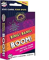 Bing Bang Boom Card Game by Taco Cat Goat Cheese Pizza - Hilarious Fast-Paced Family Fun for Kids Teens Adults 2-6 Players 10 Min Rounds