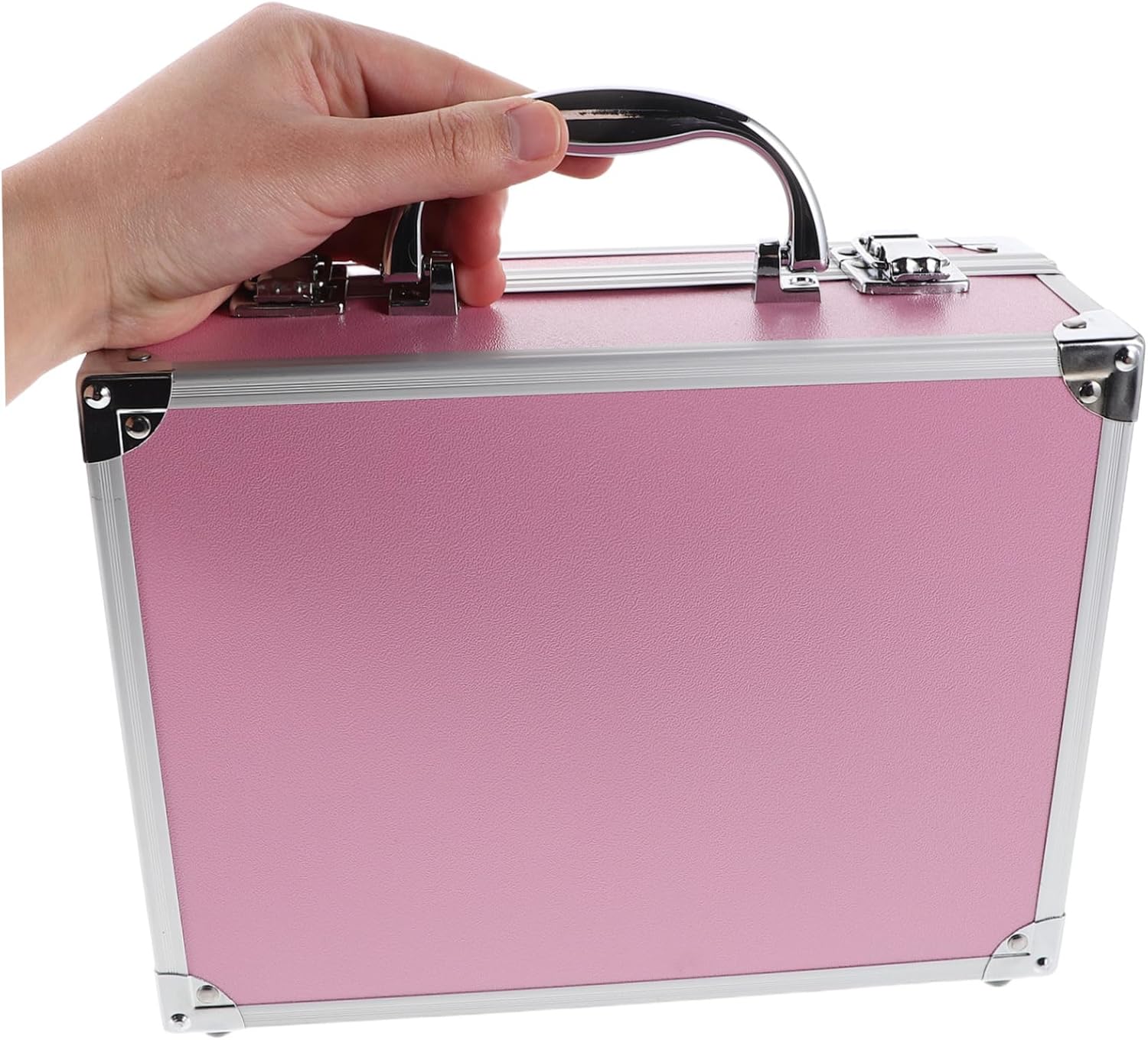 MAGICLULU Heavy Duty Aluminum Alloy Storage Organizer Multifunctional Tool Chest for Cosmetics Medical Supplies and Travel Large Capacity Portable Case