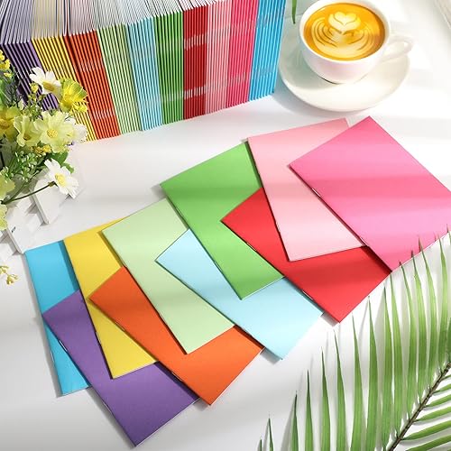 Miniatura 7 de Kosiz 100 Piezas Libros en Blanco Coloridos a Granel Libros en Blanco para que los Niños Escriban Historias Mini Cuadernos de Tapa Dura Cuadernos de