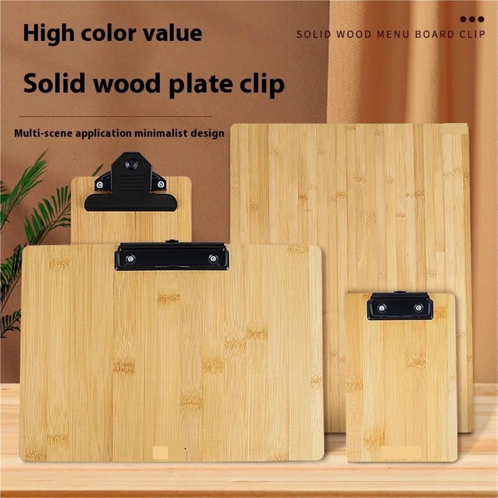 El portapapeles, Portapapeles de madera maciza A4 A5 A6 A7 B6(11x16cmA6-A)
