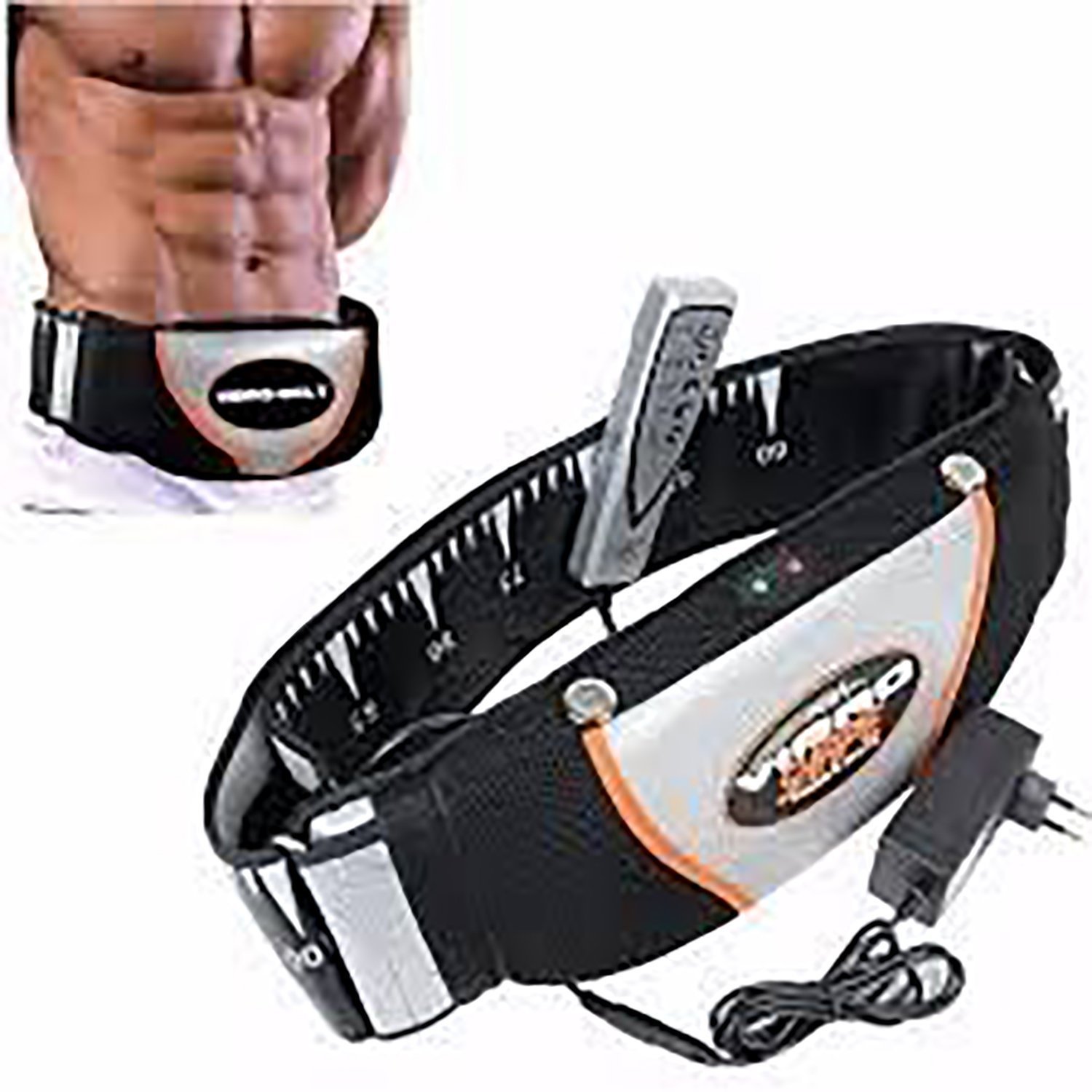 SOPTOOLVibro Shape Belt Fat Burning with Vibration Heating Relaxing Slimming Fat Reducer Belt