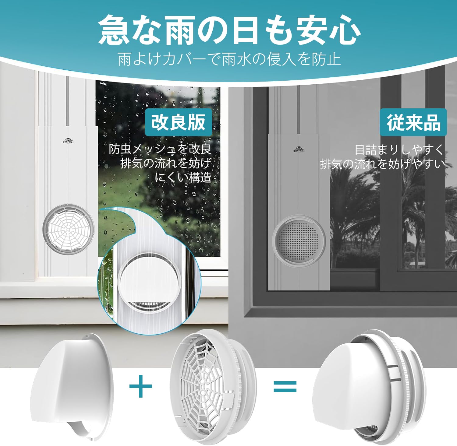 Amazon.co.jp: 窓用ダクトパネル テラス窓用パネル 2026年発売 最新型