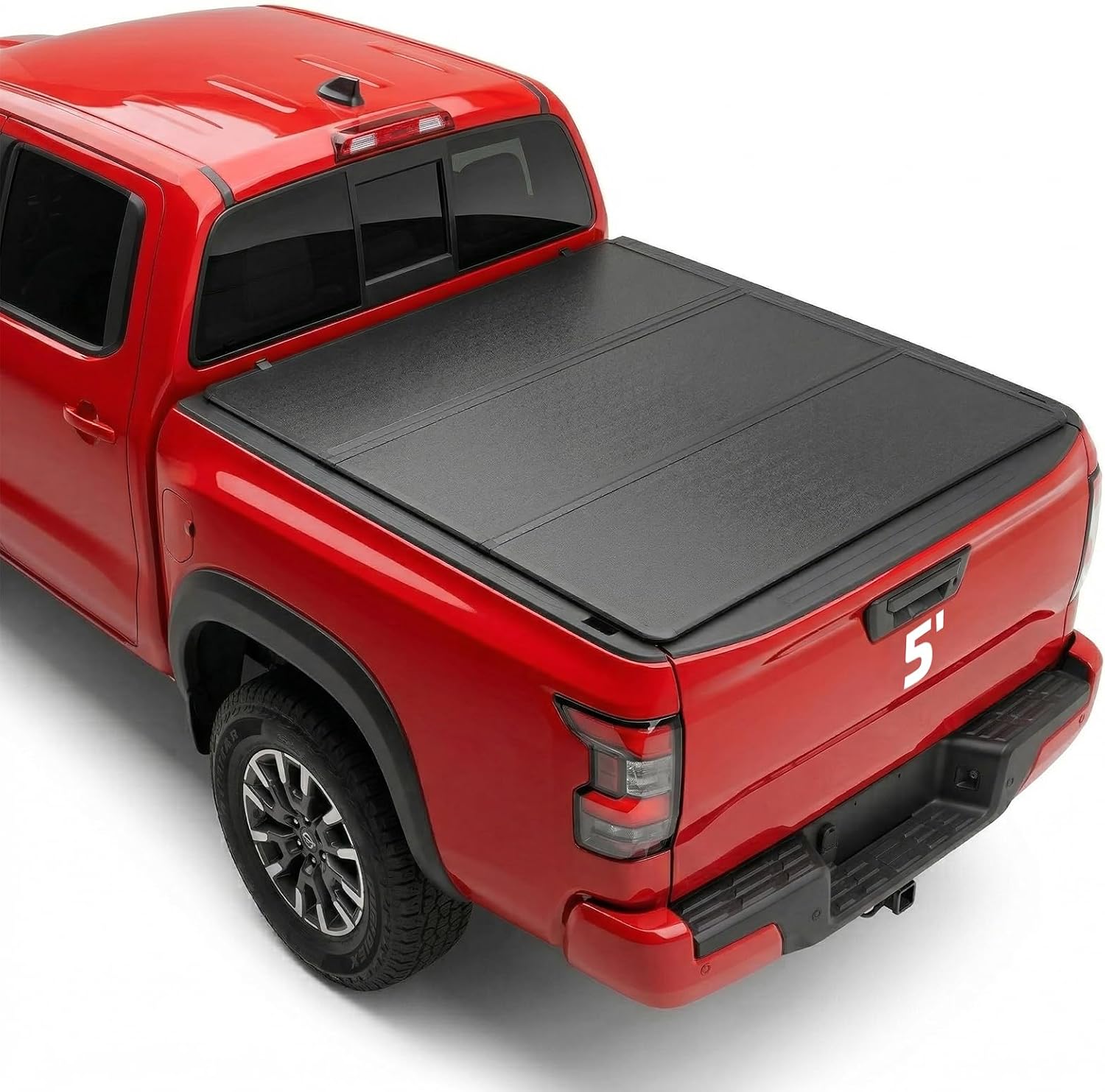 BDFHYK Hard Tri-Fold Tonneau Cover for Nissan Frontier 2005–2026 5 ft Bed