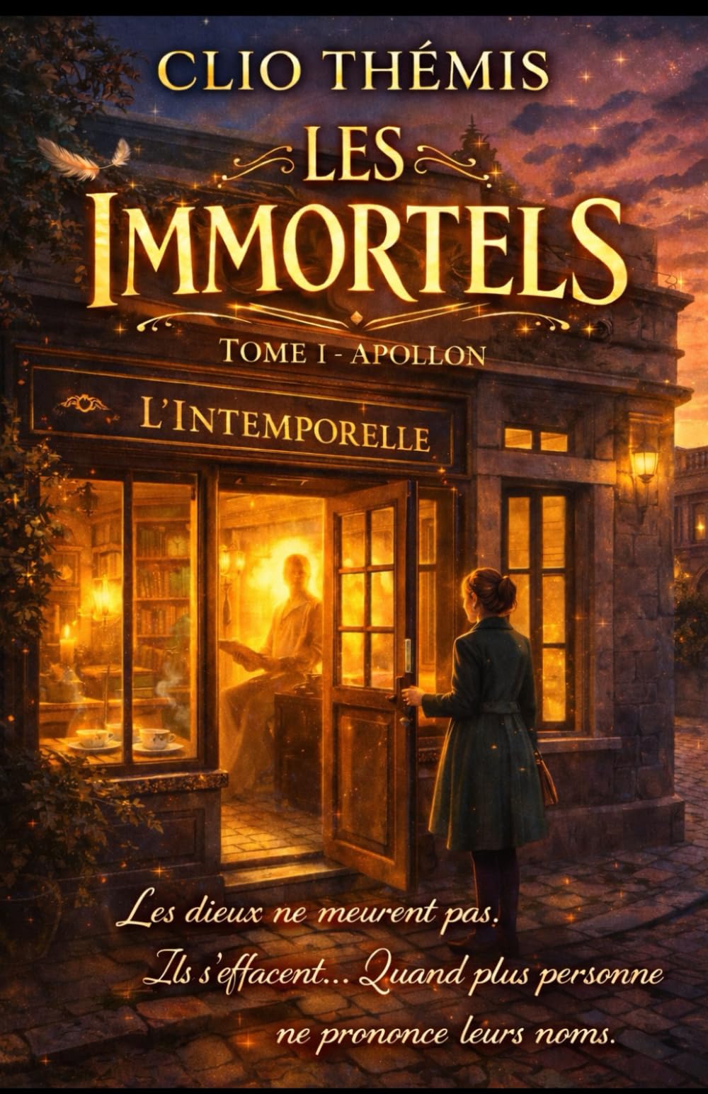 Les Immortels — Tome I : Apollon: Roman cosy mythologique — Une bibliothèque hors du temps, des dieux oubliés et une archiviste qui refuse de les laisser disparaître