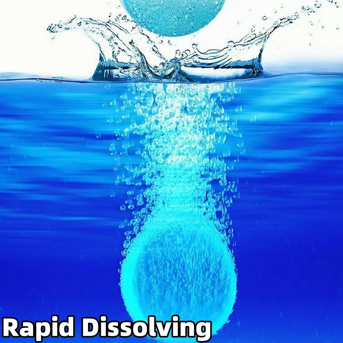 Windshield Washer Tablets, Fast Dissolving, Solid Windshield Wiper Fluid, for Cleaning Car Windshield, Mirrors and Windows (6) thumbnail