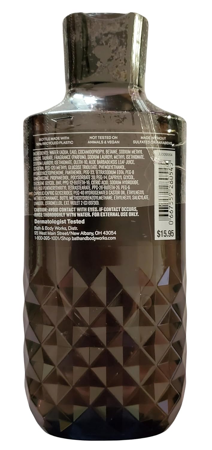Bath & Body Works Vanilla Noir 3-in-1 Hair, Face & Body Wash and Bar Soap