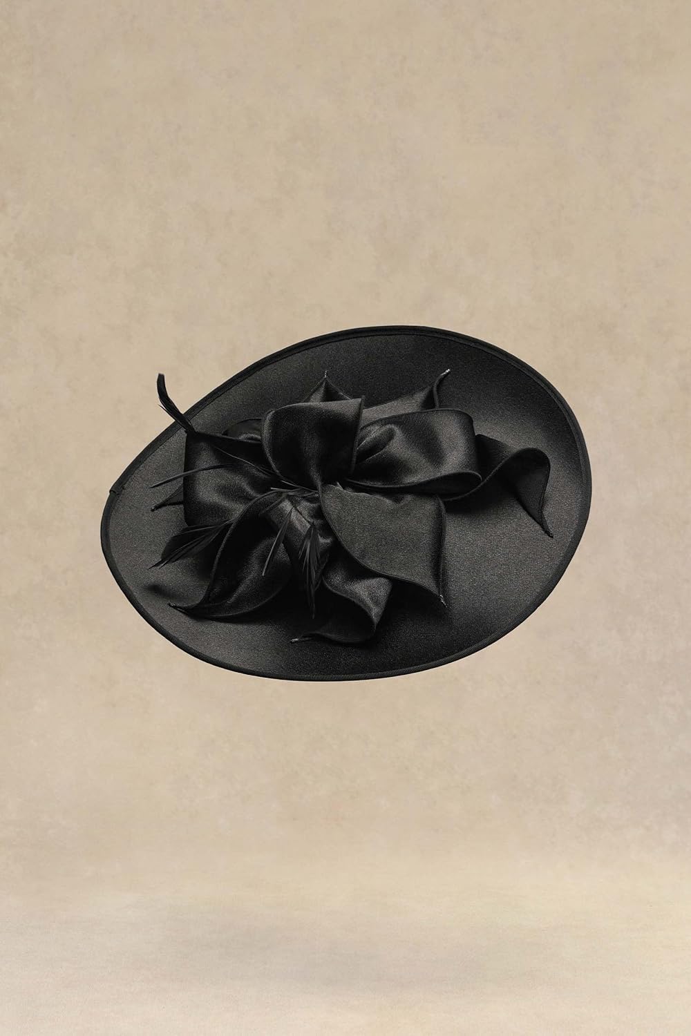 BABEYOND Derby Hats for Women - Fascinators Tea Party Hats Headband Wide Brim Fascinator Wedding Cocktail Flower Feathers - Image 2