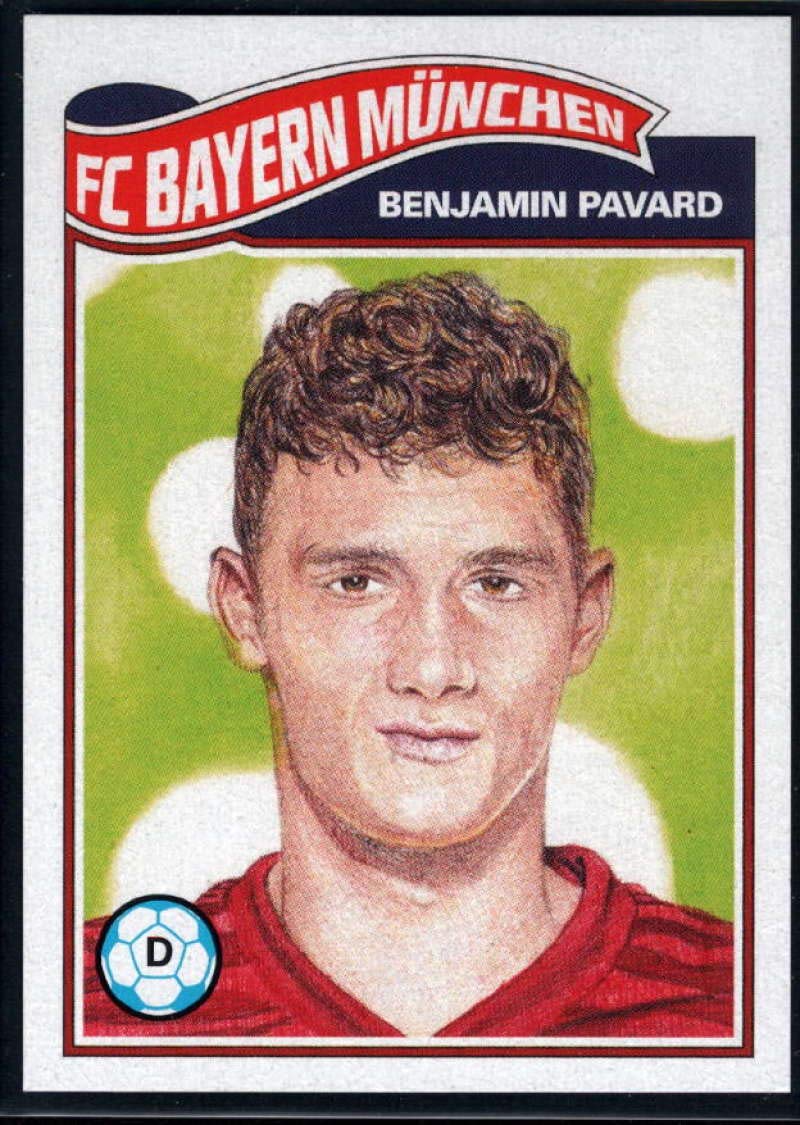 2020 Topps The UCL Living Set UEFA Champions League #127 Benjamin Pavard FC Bayern Munchen Official 