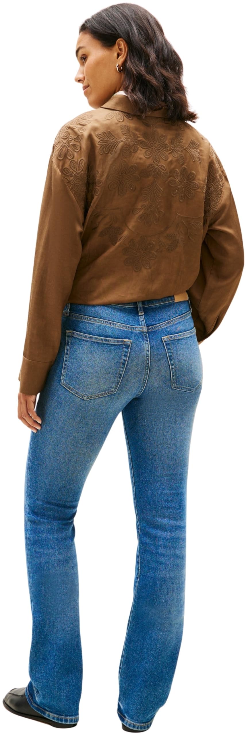 Tommy Hilfiger Damen Bootcut DNM Glow Bootcut Rw Ww0ww47701