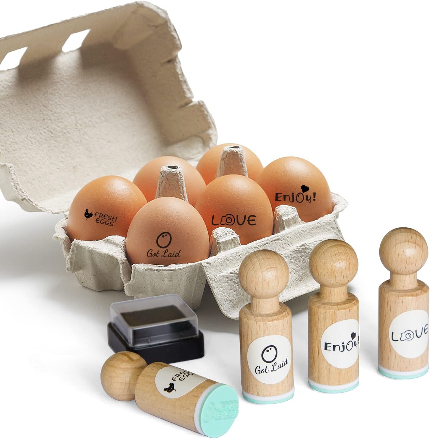 Handy Stamps Micro 1 Ink Pad with Black Egg Safe Ink