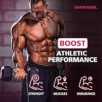 Vista 4 de Gomitas de monohidrato de creatina, creatina limpia para mujeres y hombres para la fuerza muscular, mejorar la resistencia y la recuperación después