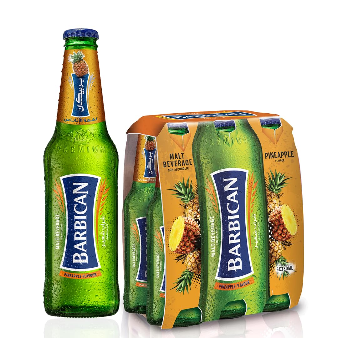 Barbican Pineapple NonAlcoholic Beer Non Alcoholic Beverage