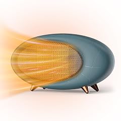 Space Heater 600W Small Desk Heater for Indoor Use Fast Safety Personal Desktop Heaters for Bedroom Table Home