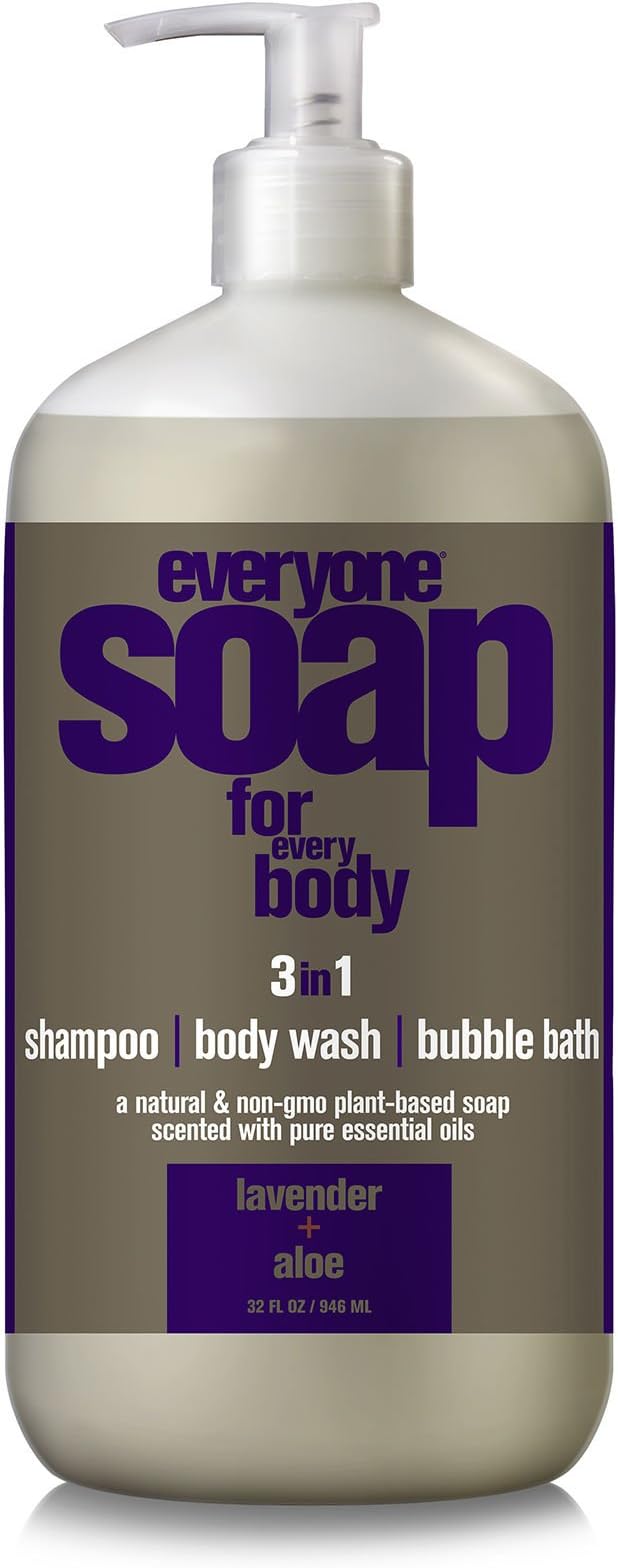 everyone 3 in 1 Soap Lavender and Aloe Bath Soaps