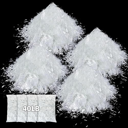 4 pcs 40 Lb 3/4'' (19 mm) Fiberglass for Concrete