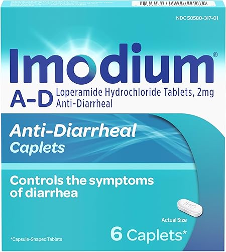 Cápsulas de alivio de diarrea Imodium A-D, medicina antidiarreica de clorhidrato de loperamida, 294314, 1