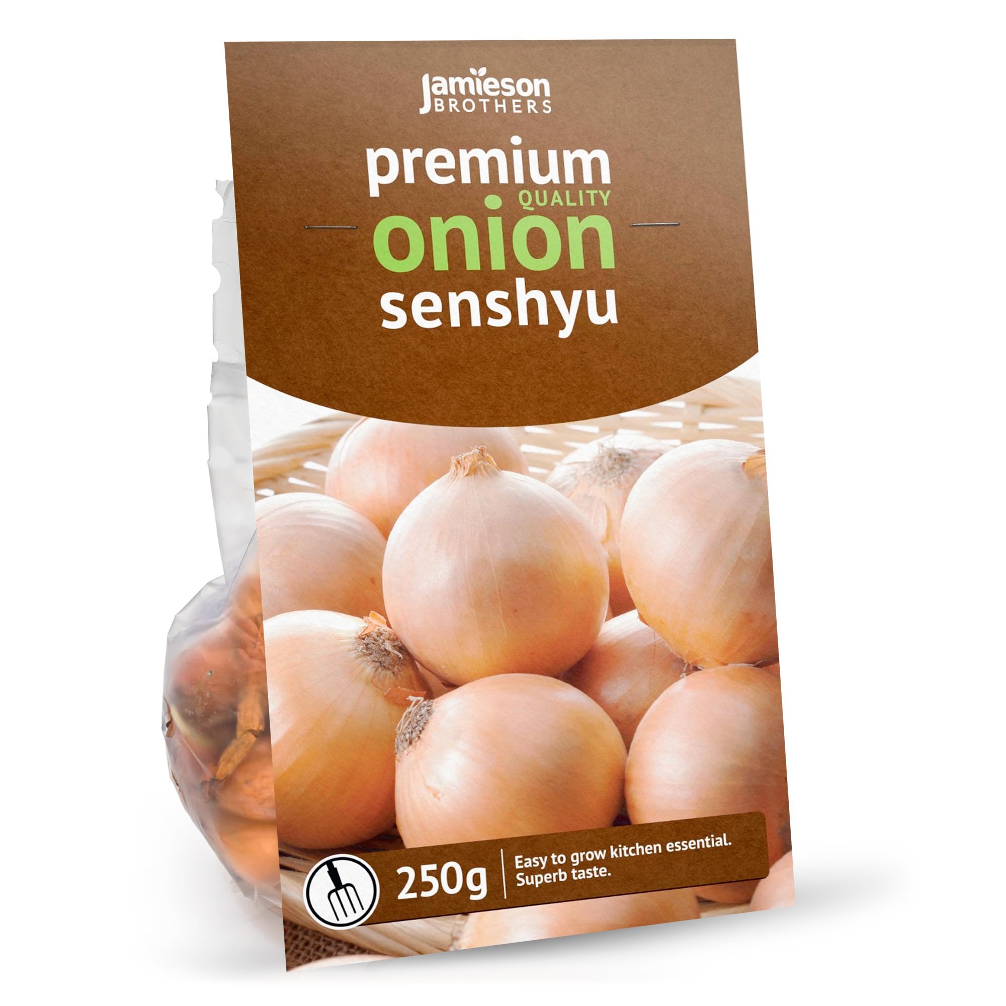 Senshyu Winter Onion Sets (250g, Approx 50 Bulbs) for Planting Now in UK Autumn by Jamieson Brothers