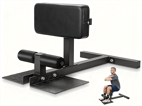 Máquina de Agachamento Multifuncional, Banco de Agachamento Profundo para Academia em Casa, Máquina de Exercício de Perna Multifunções