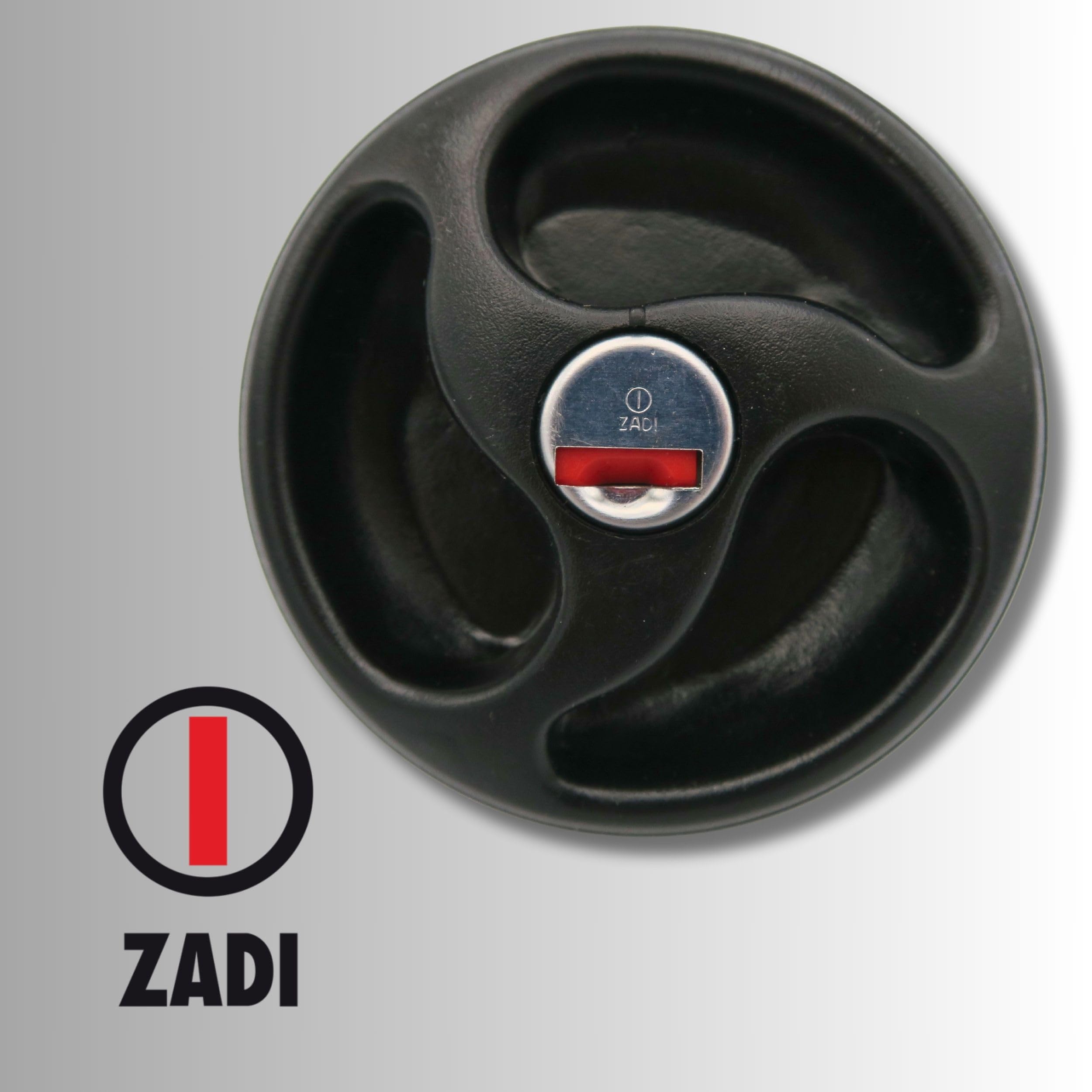 Zadi - Tappo Bocchettone A Tre Razze Nero