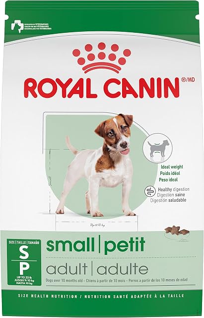 Royal Canin Taille Santé Nutrition Petit chien de race Alimentation sèche, soutient poids santé, santé digestive et peau et manteau santé, 14 Sac lb