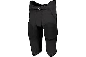 Russell Athletic Adult's Integrated 7-Piece Pad Football Pant