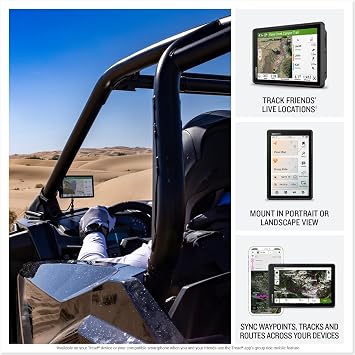 Garmin Tread 2 - SxS Edition, Rugged 8 All-Terrain Navigator | For the Toughest Conditions, Turn-by-Turn Trail Navigation, High-Definition Maps, Discover Off-Road Routes